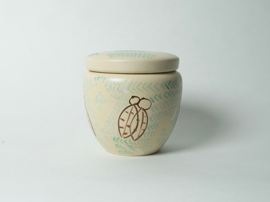 [SINZOW+Sfera] Container with lid (L) -cicada |  蓋もの(Lサイズ) -セミ