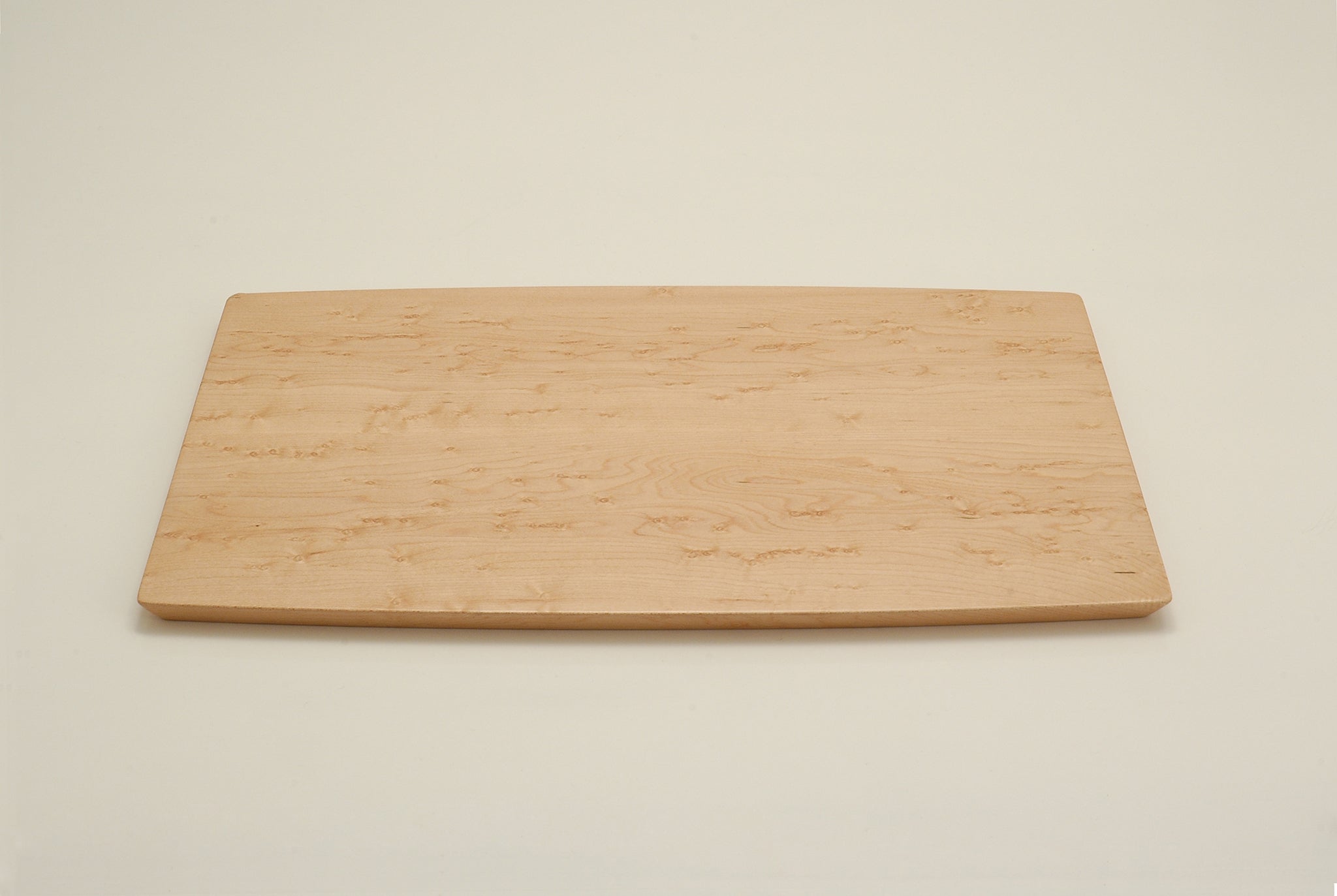 Birds eye maple Barrel-shaped tray L | バーズアイメープルの折敷 (SPR0207)