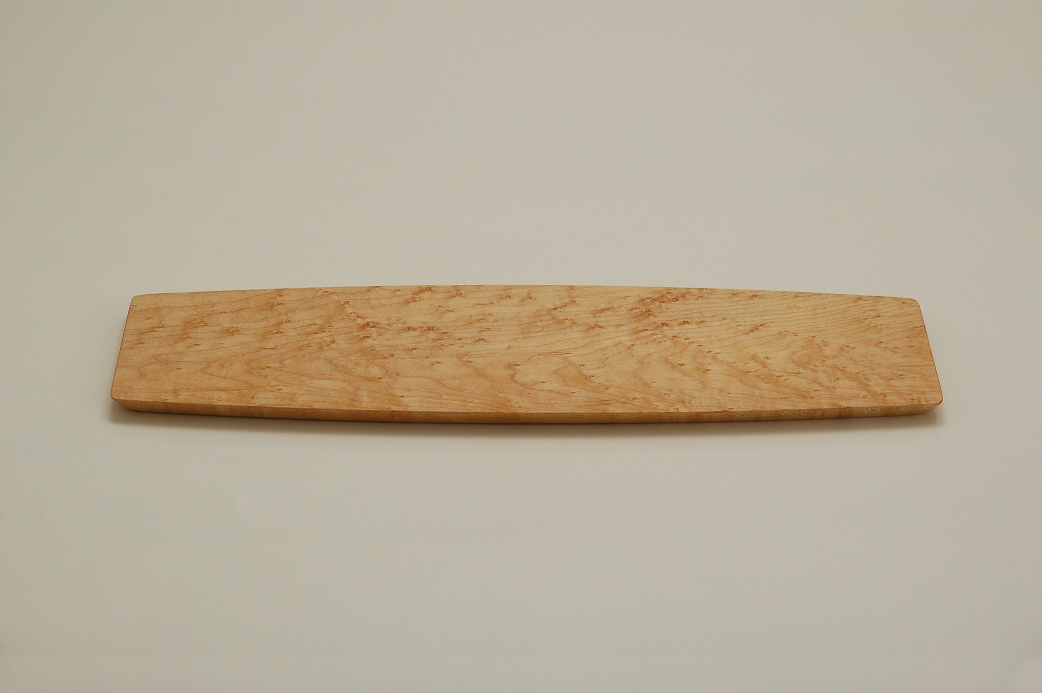 Barrel-shaped long tray | バーズアイメープルのロングトレイ(SPR0211)