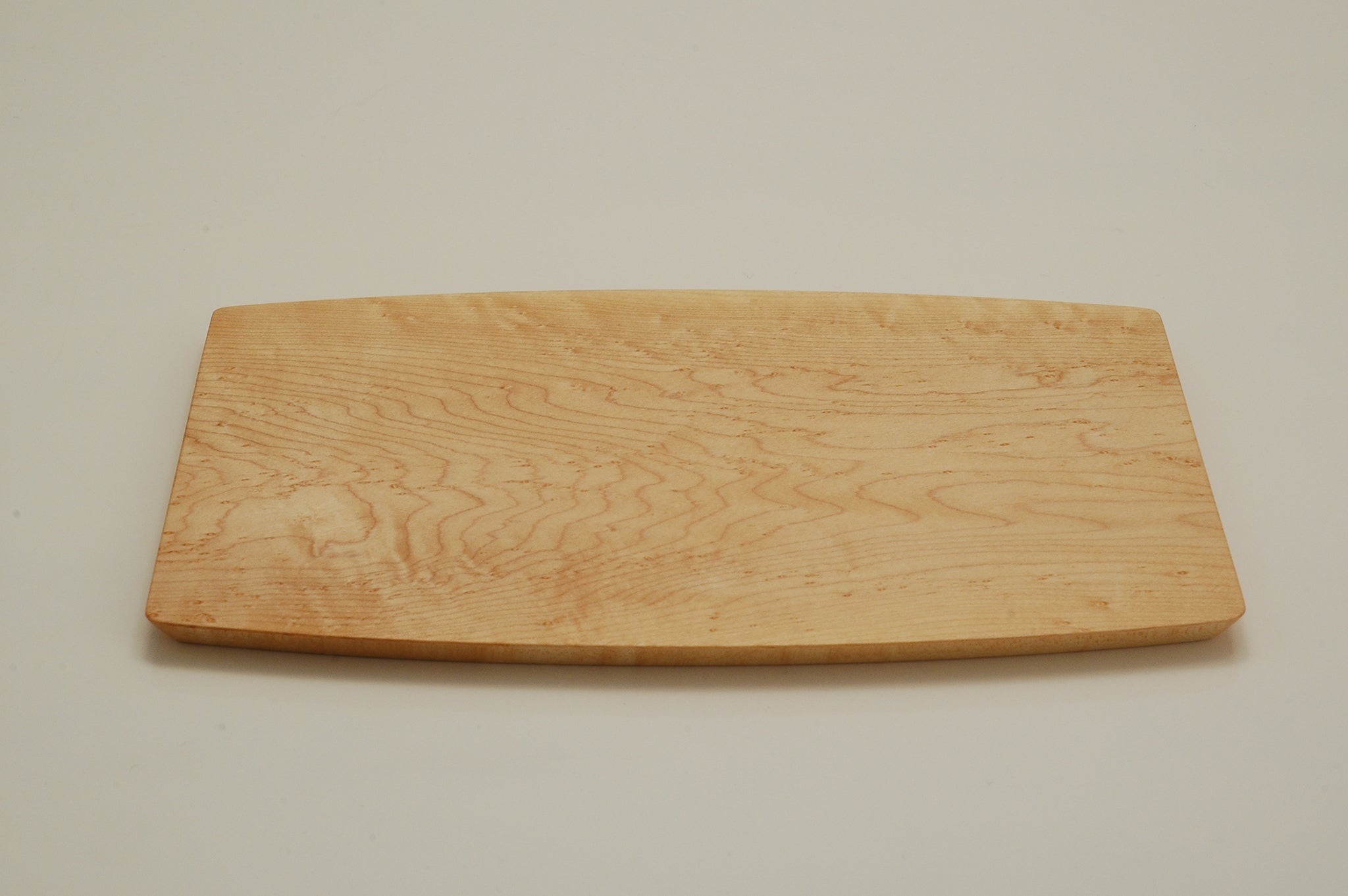 Birds eye maple barrel-shaped tray M |  バーズアイメープルの樽型トレイ (SPR0212)