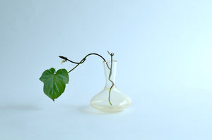 Glass vase | 吹きガラスの一輪挿し