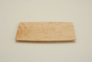 Birds eye maple Tray | バーズアイメープルの菓子皿