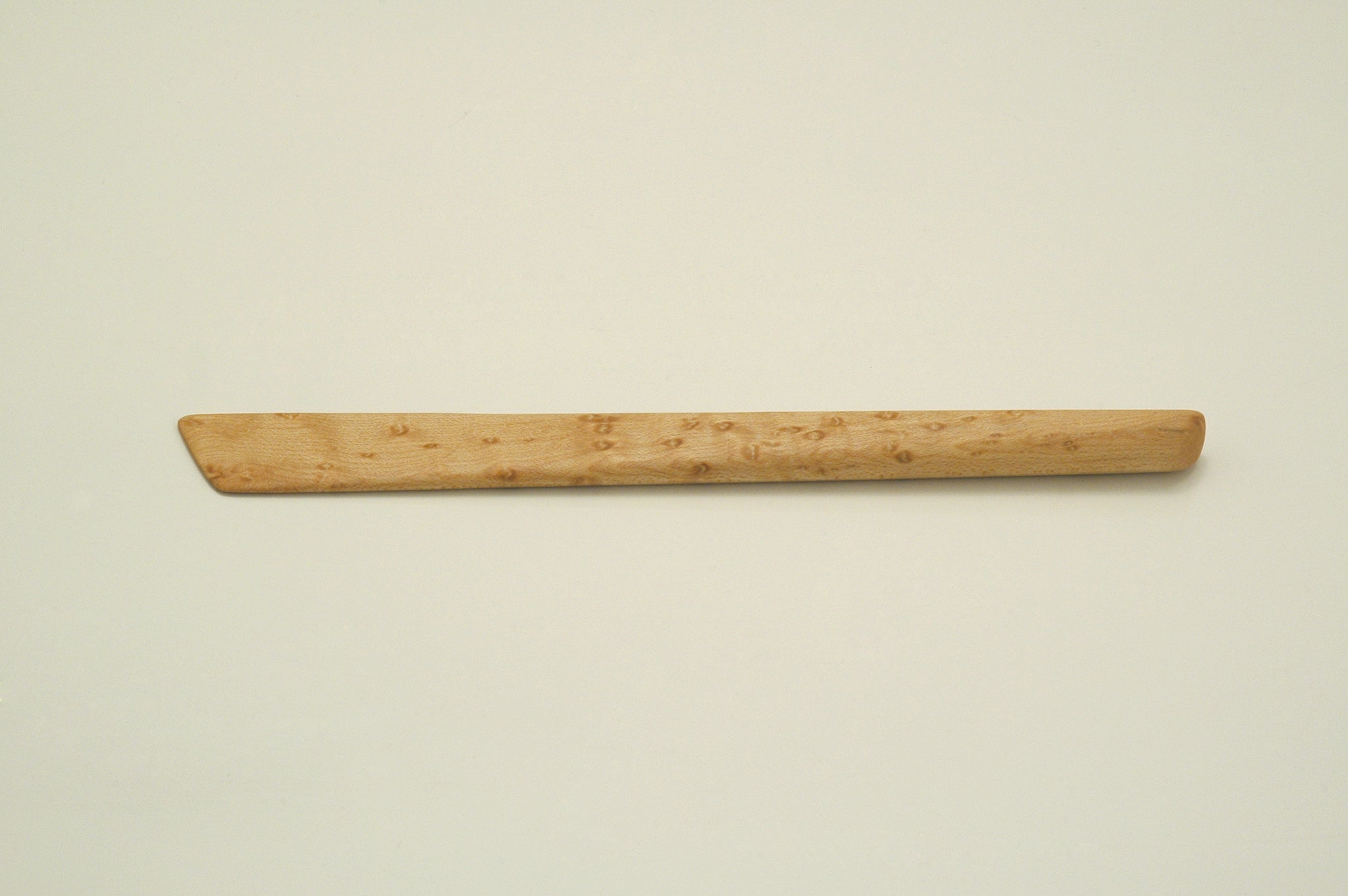 Birds eye maple putty knife | バーズアイメープルのパテナイフ