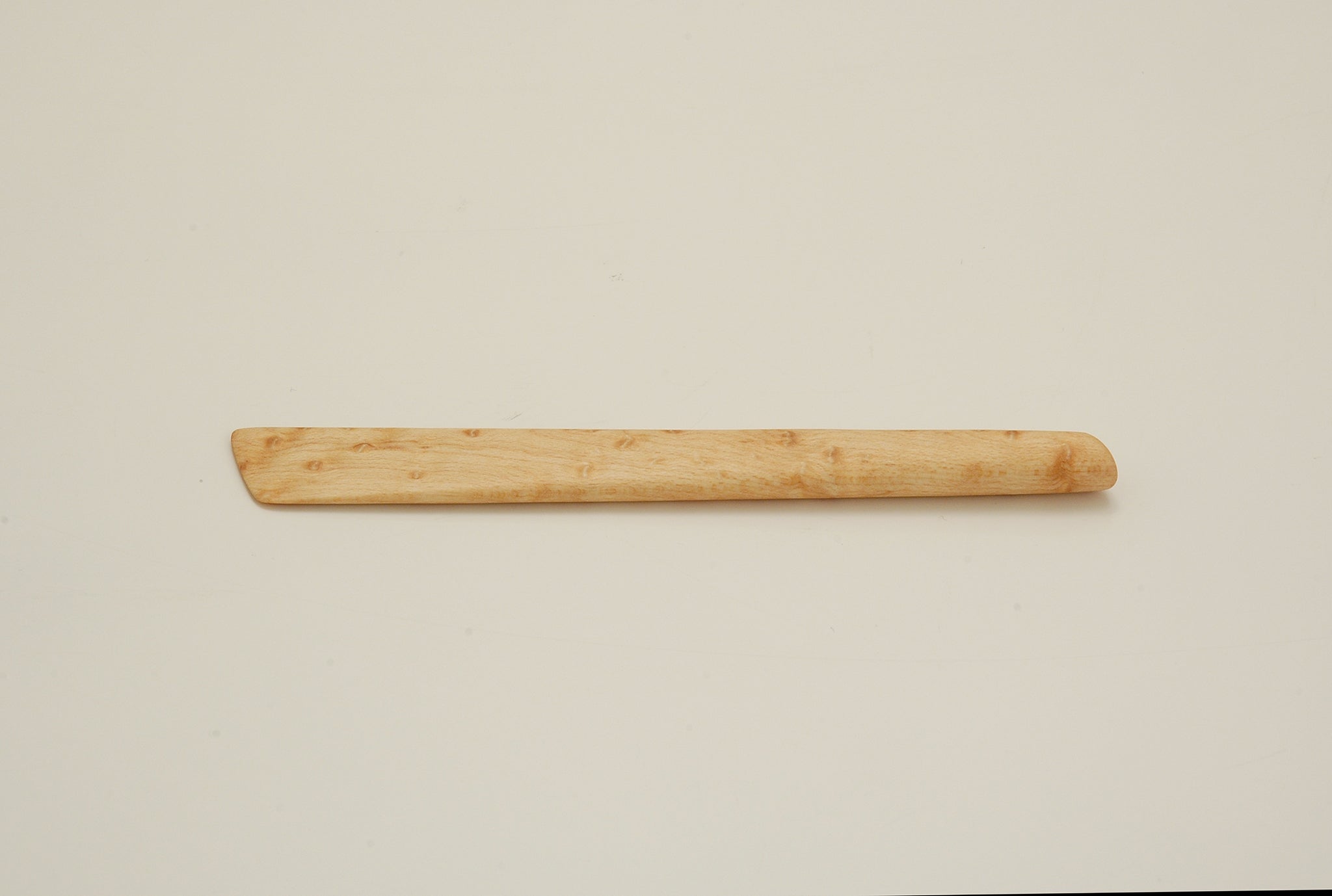 Birds eye maple putty knife | バーズアイメープルのパテナイフ