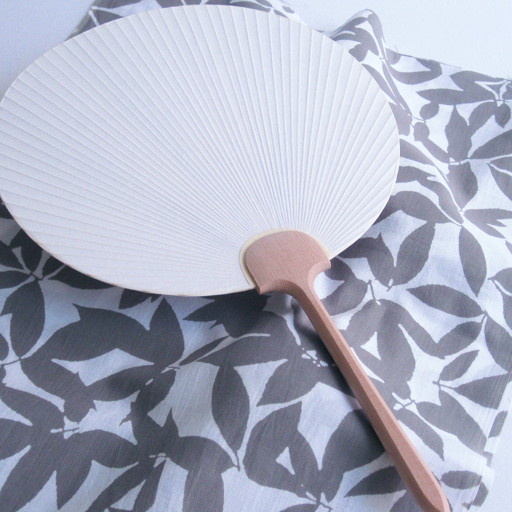 Uchiwa 'Komaru' | 小丸型白無地うちわ